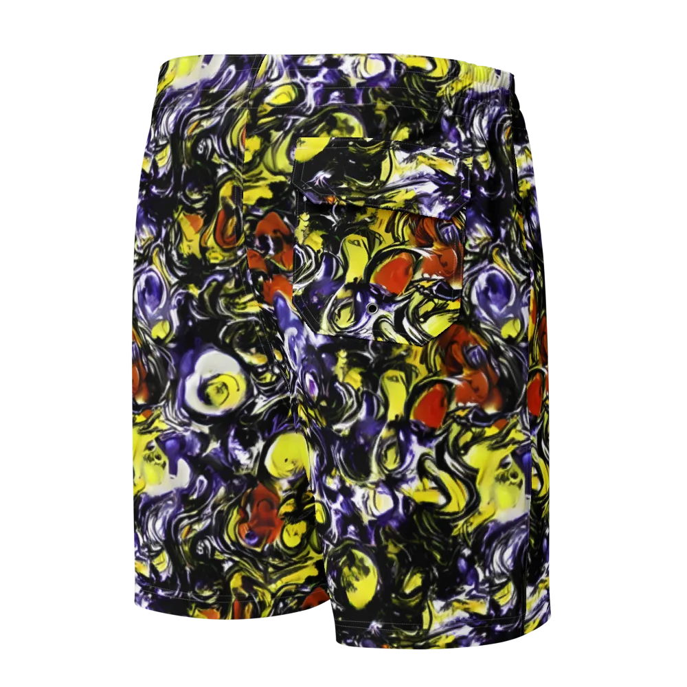 Citron Tempest on Men's Board Shorts — Back