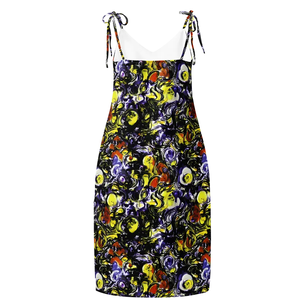 Citron Tempest on Slip Dress — Back