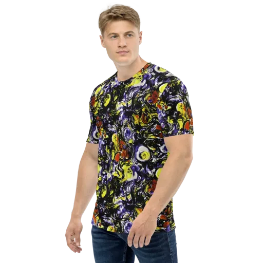 Citron Tempest on a Men's Crew Neck T-Shirt