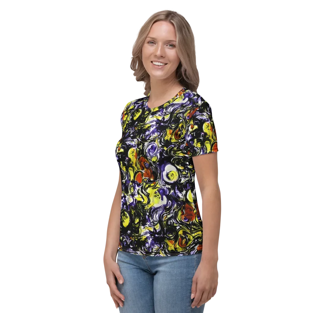Citron Tempest on Women's Crew Neck T-Shirt — Left