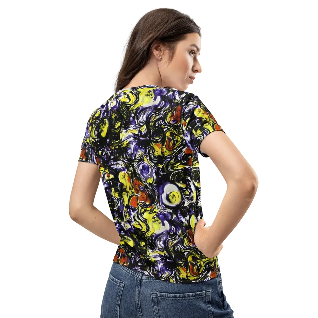Citron Tempest on Women's Crew Neck T-Shirt — Back