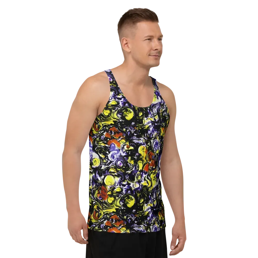 Citron Tempest on Men's Tank Top — Right Front