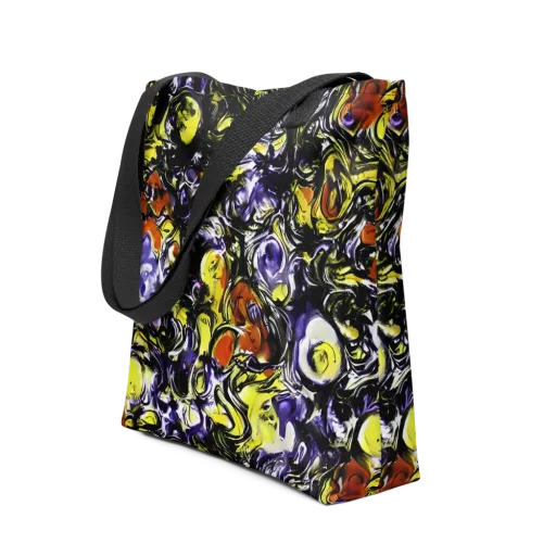 Citron Tempest on a Tote Bag