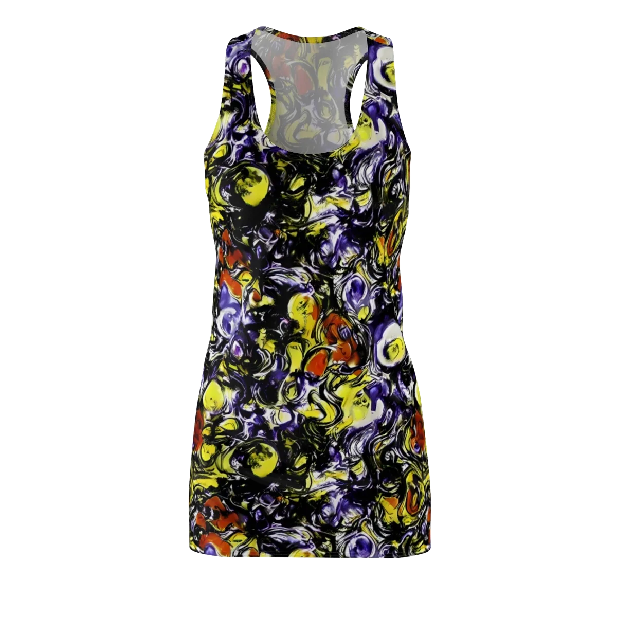 Citron Tempest on Racerback Dress — Front