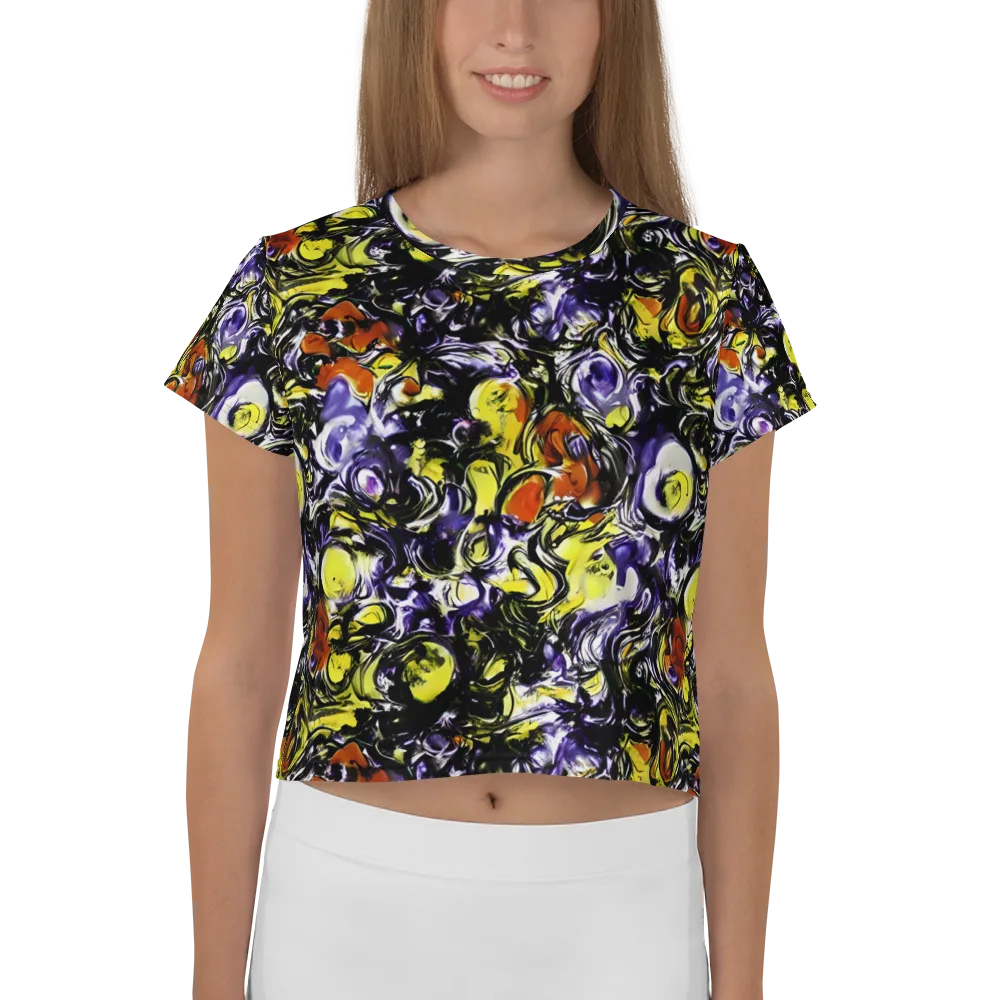 Citron Tempest on Crop Tee — Front