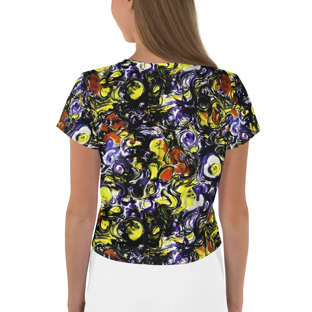 Citron Tempest on Crop Tee — Back