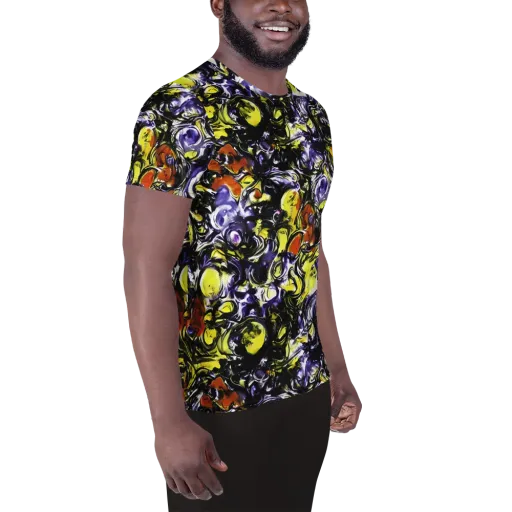Citron Tempest on a Men's Athletic T-Shirt