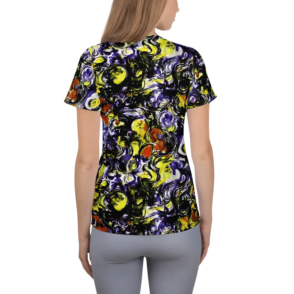 Citron Tempest on Women's Athletic T-Shirt — Back