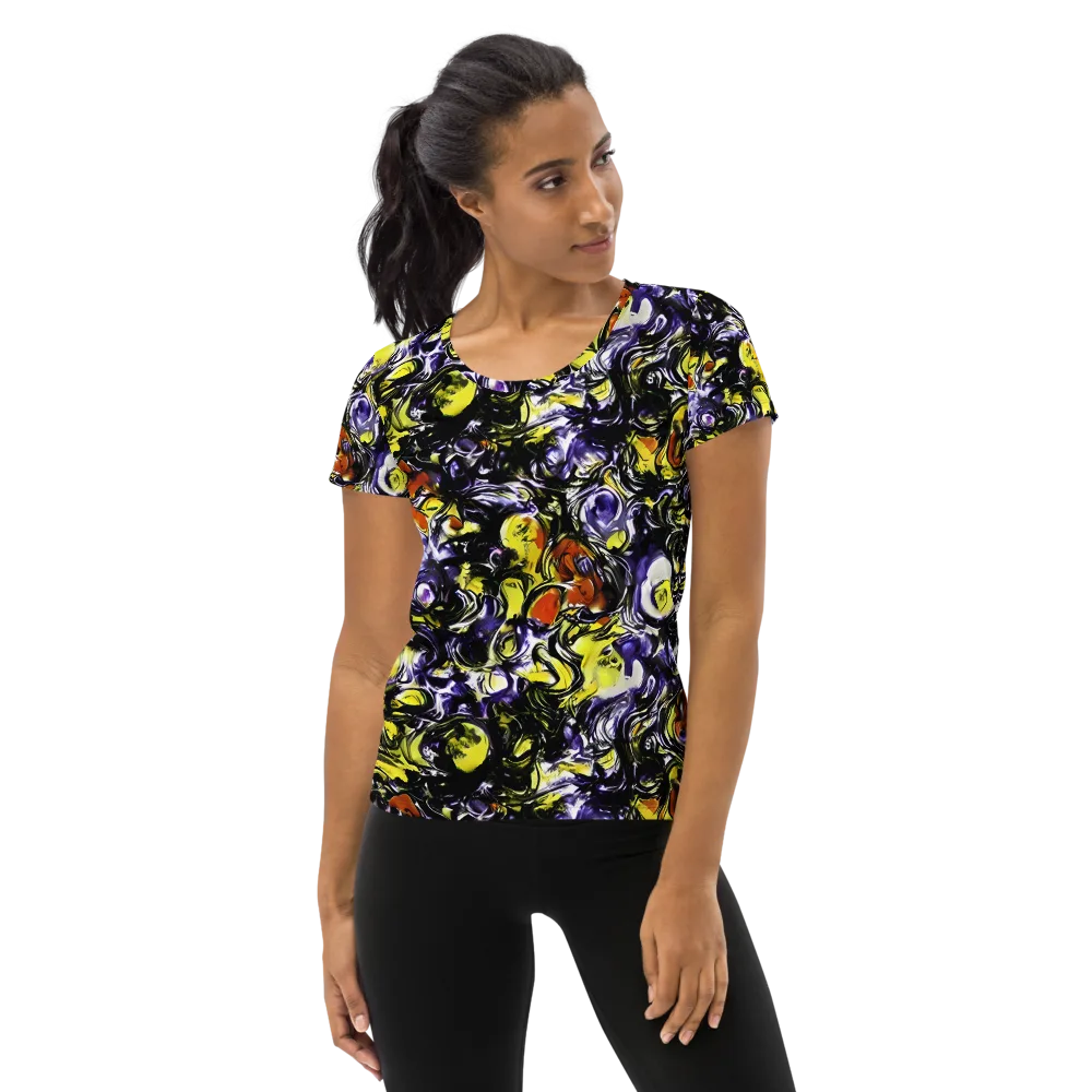 Citron Tempest on Women's Athletic T-Shirt — Front
