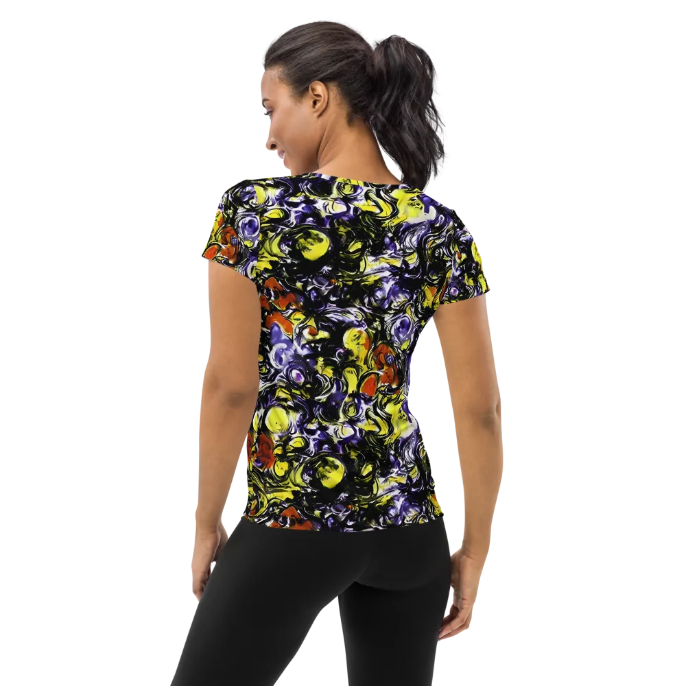Citron Tempest on Women's Athletic T-Shirt — Back