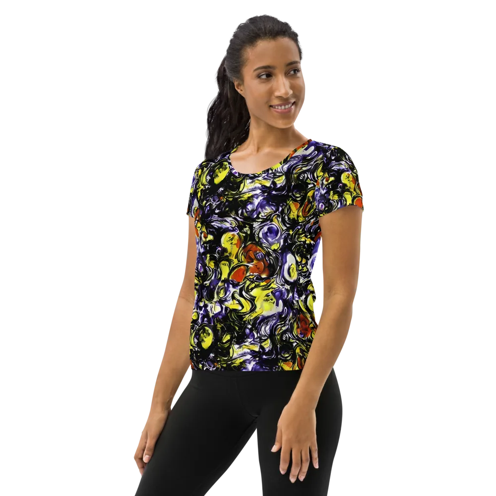 Citron Tempest on Women's Athletic T-Shirt — Left