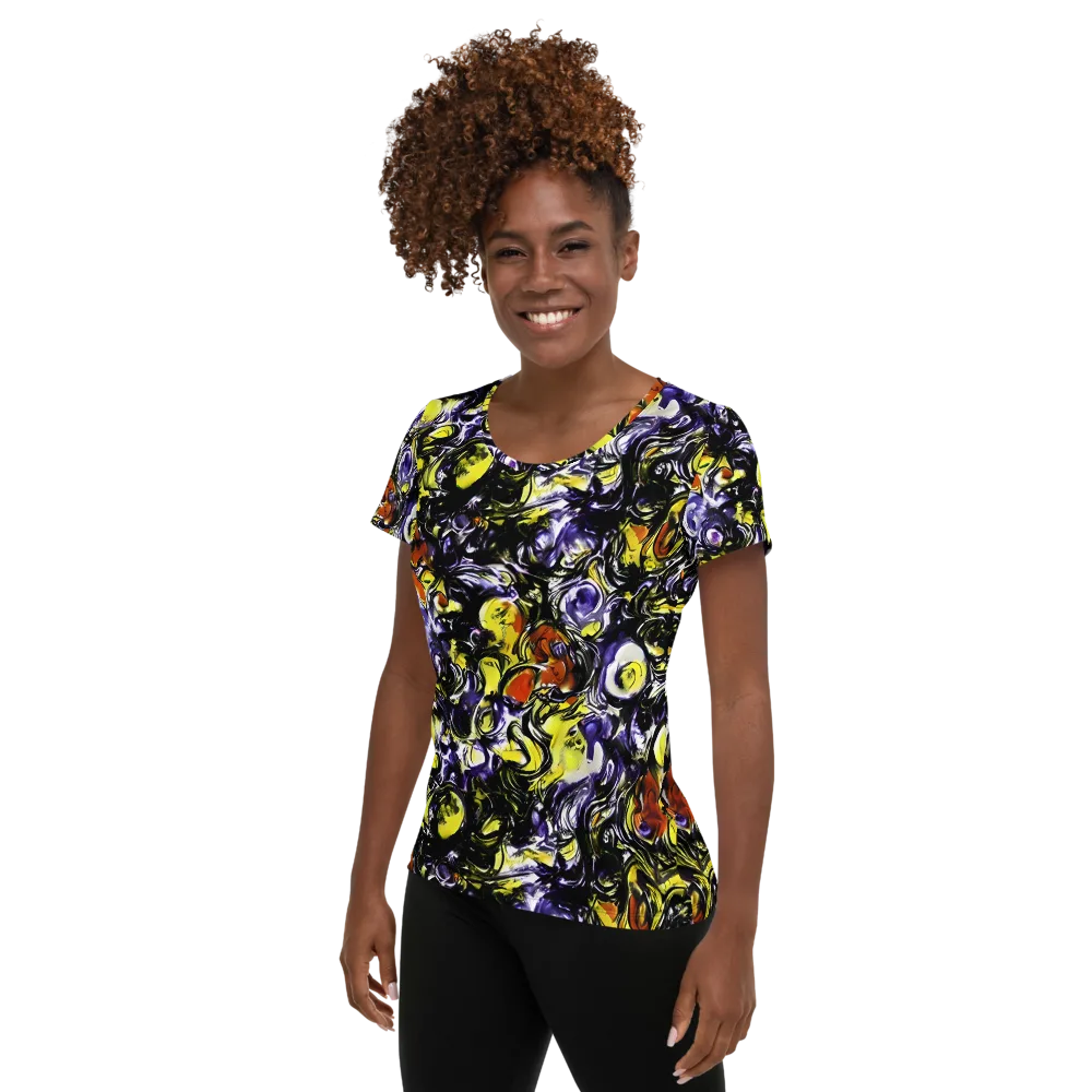 Citron Tempest on Women's Athletic T-Shirt — Left