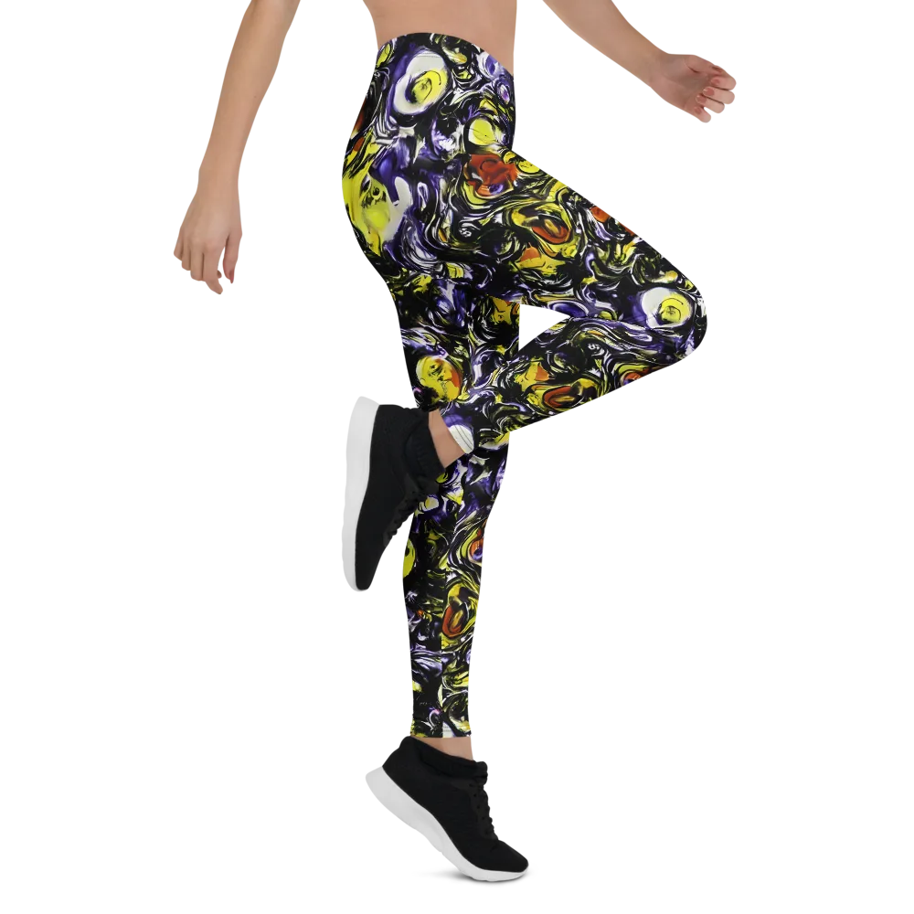 Citron Tempest on Leggings — Right