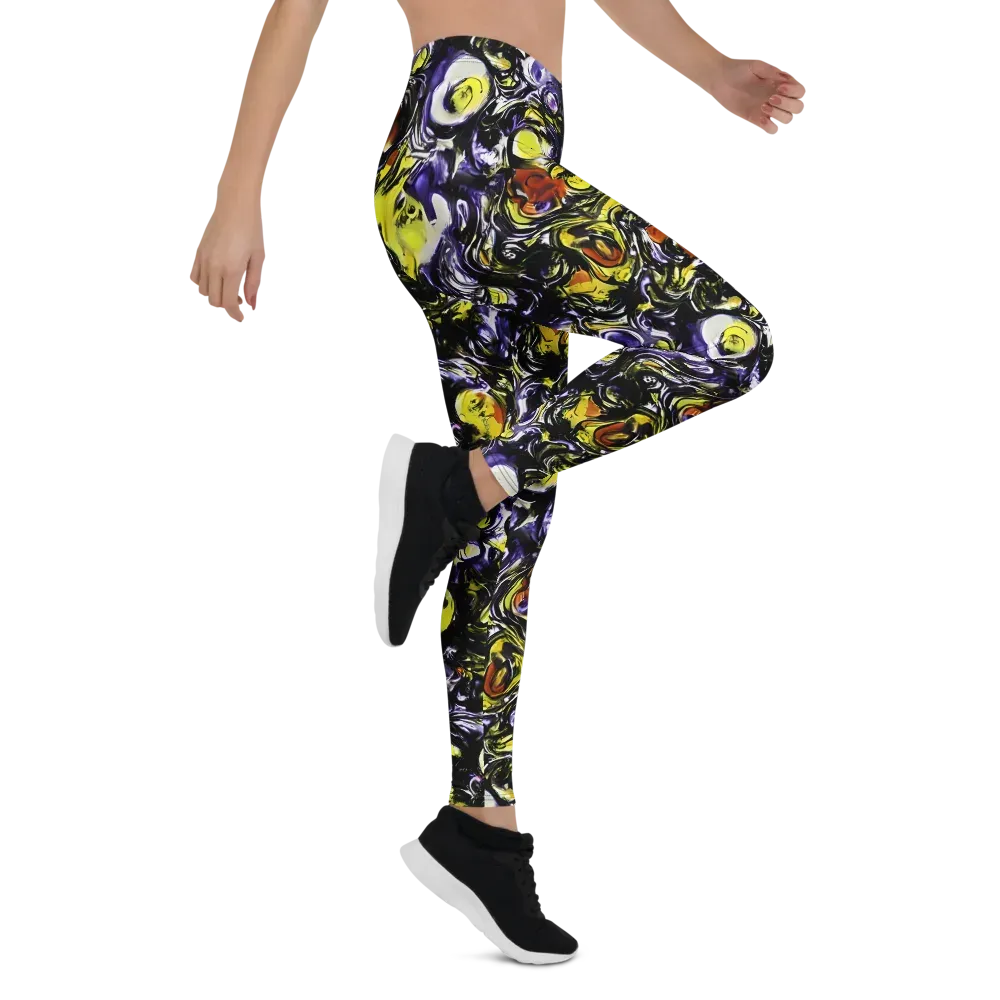 Citron Tempest on Leggings — Right