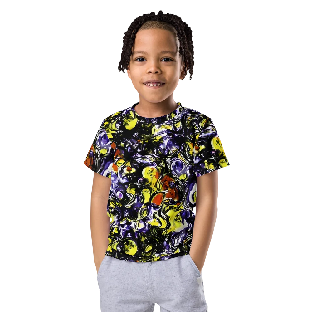 Citron Tempest on Kids Crew Neck T-Shirt — Front