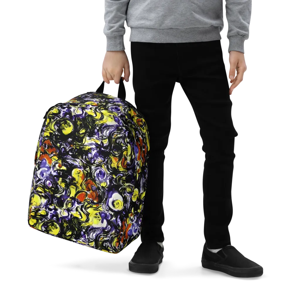 Citron Tempest on Minimalist Backpack — Zoomed-in