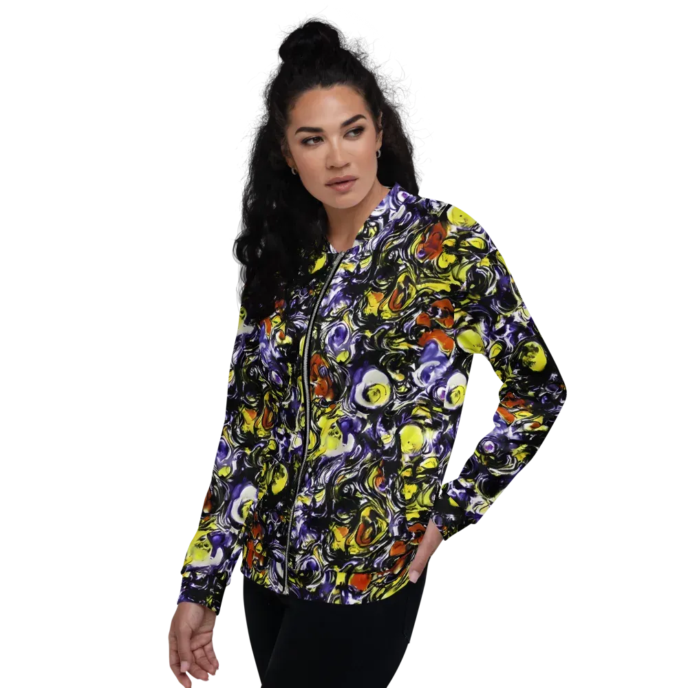 Citron Tempest on Bomber Jacket — Left
