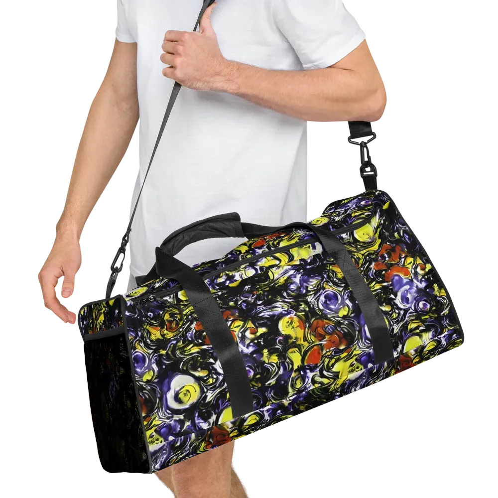 Citron Tempest on Duffle Bag — Right Front