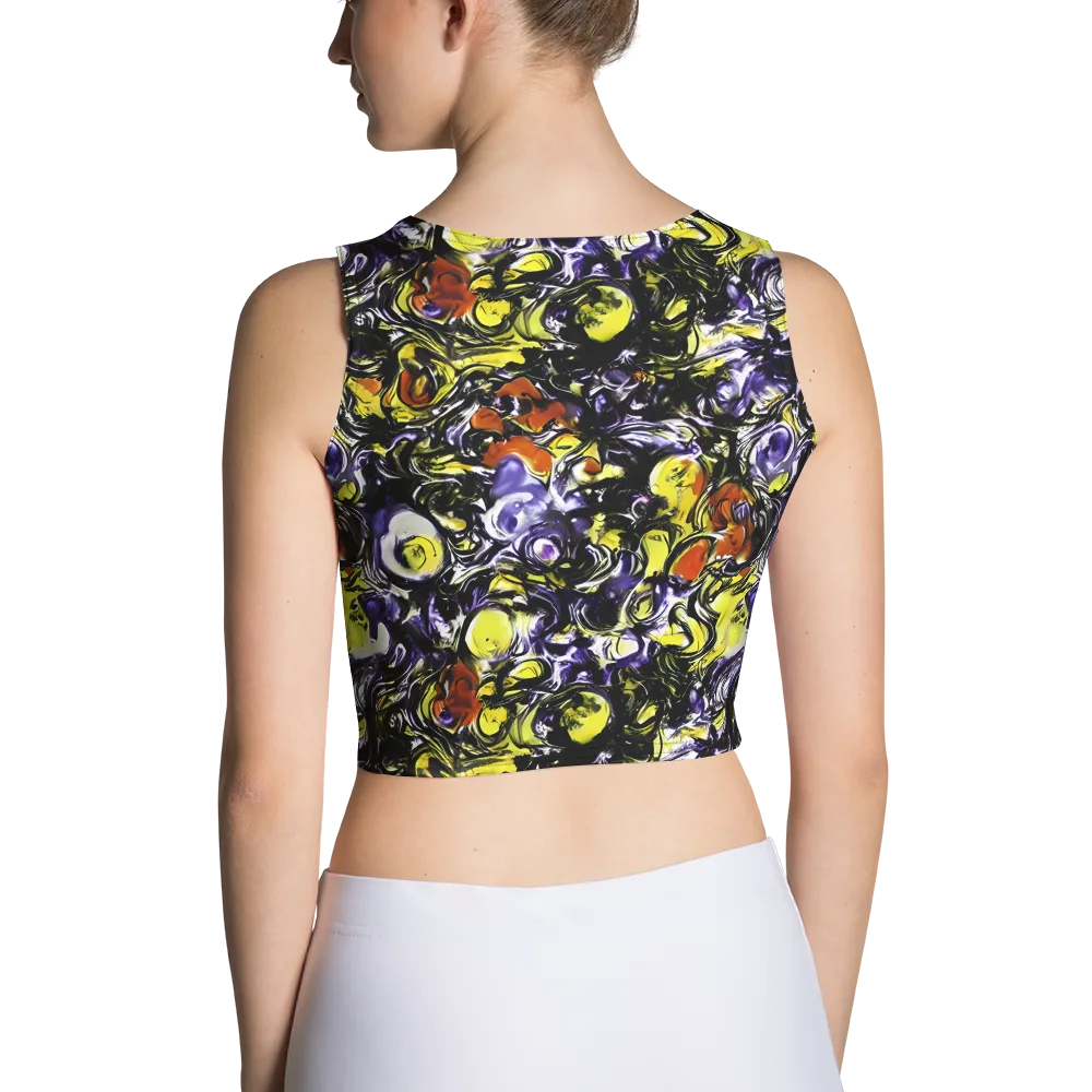 Citron Tempest on Crop Top — Back