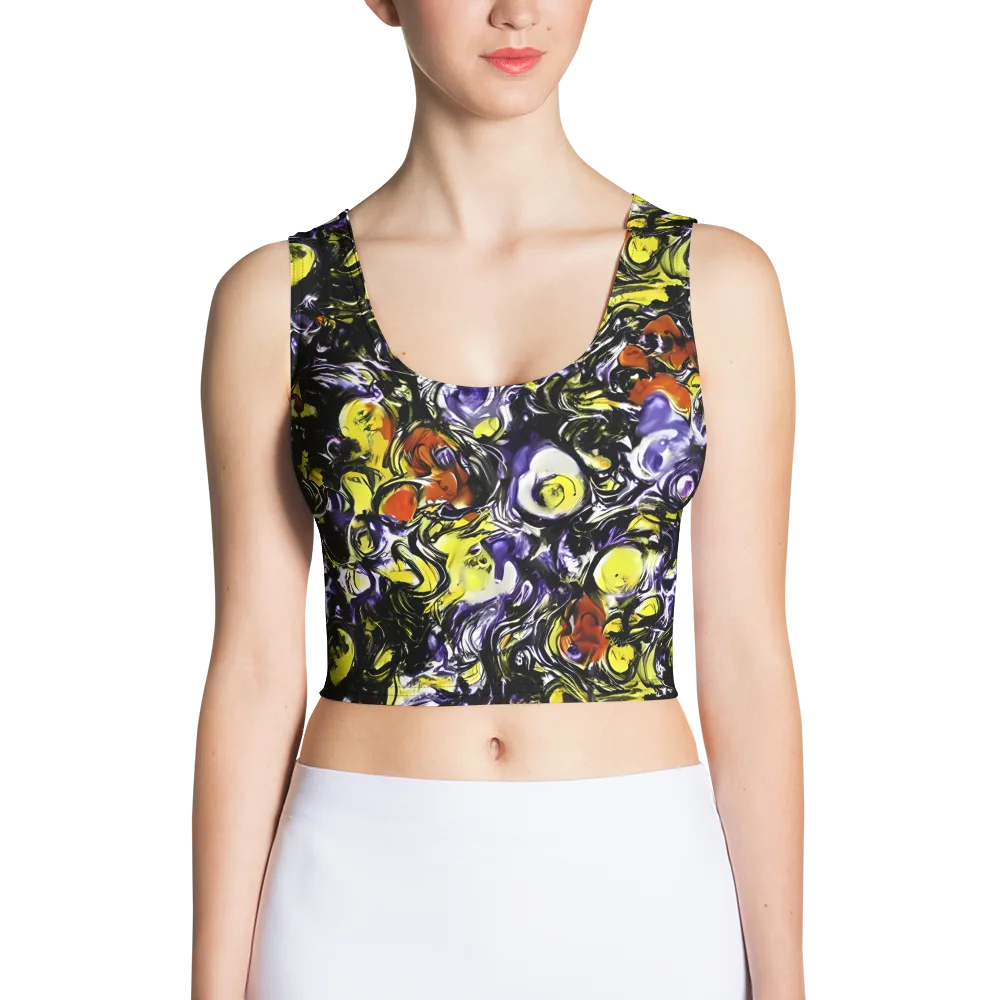 Citron Tempest on Crop Top — Front