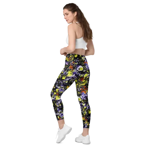 Citron Tempest on a Leggings with Pockets