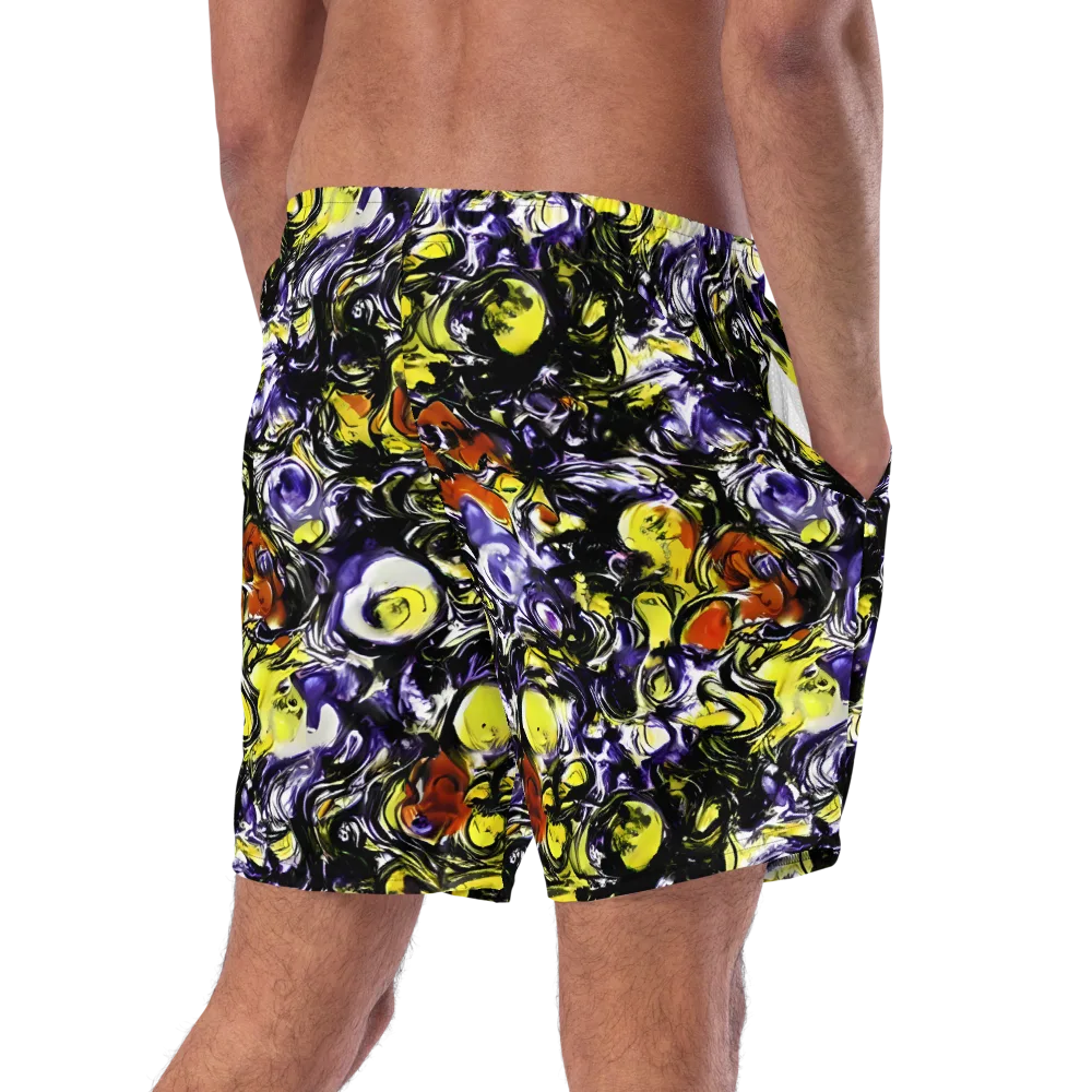 Citron Tempest on Swim Trunks — Right Back