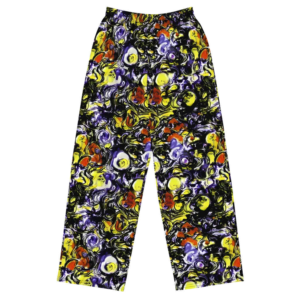 Citron Tempest on Wide-Leg Pants — Front