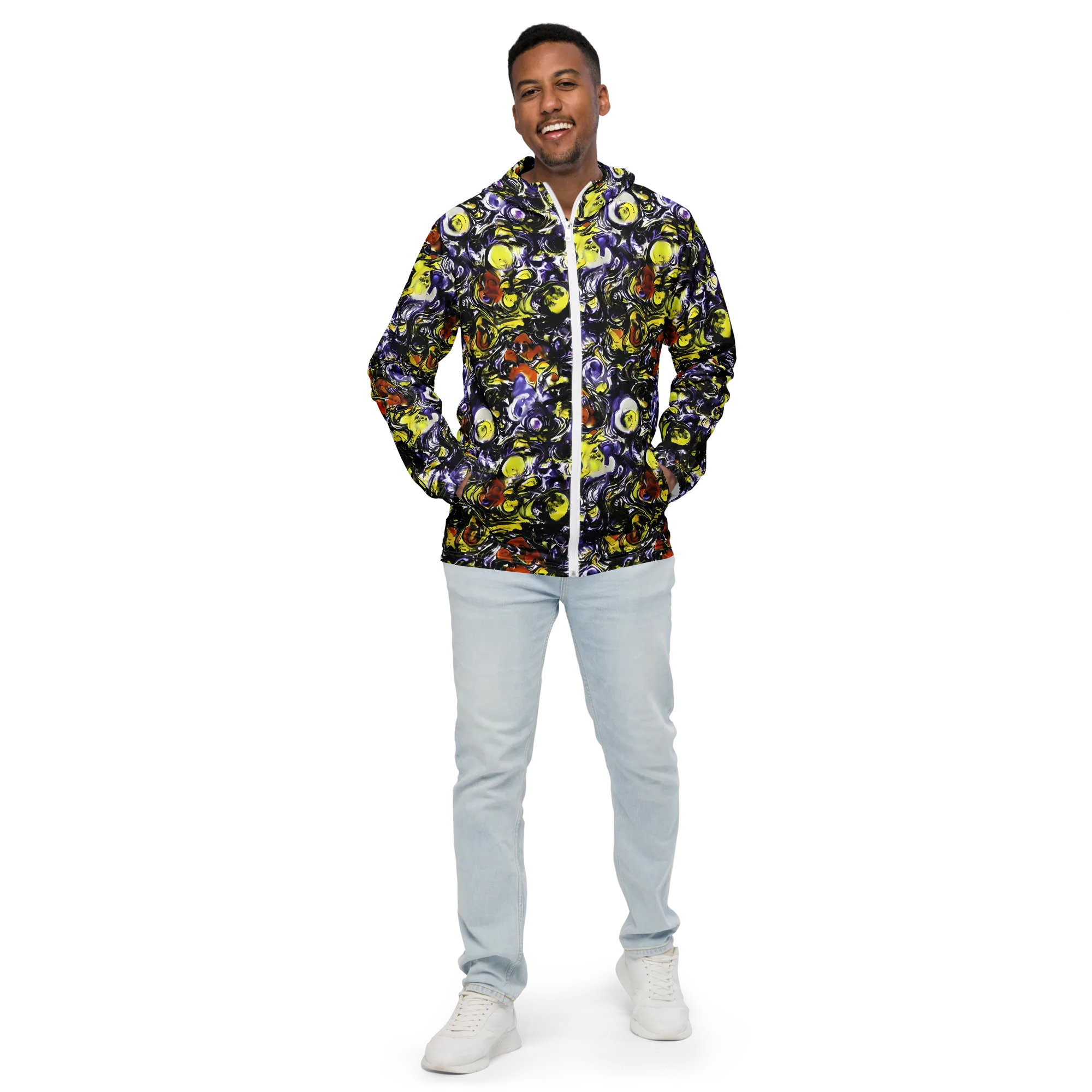 Citron Tempest on Men's Windbreaker — Front