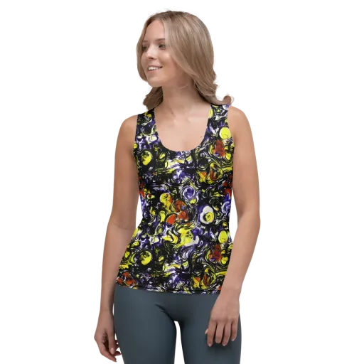 Citron Tempest on a Women's Tank Top