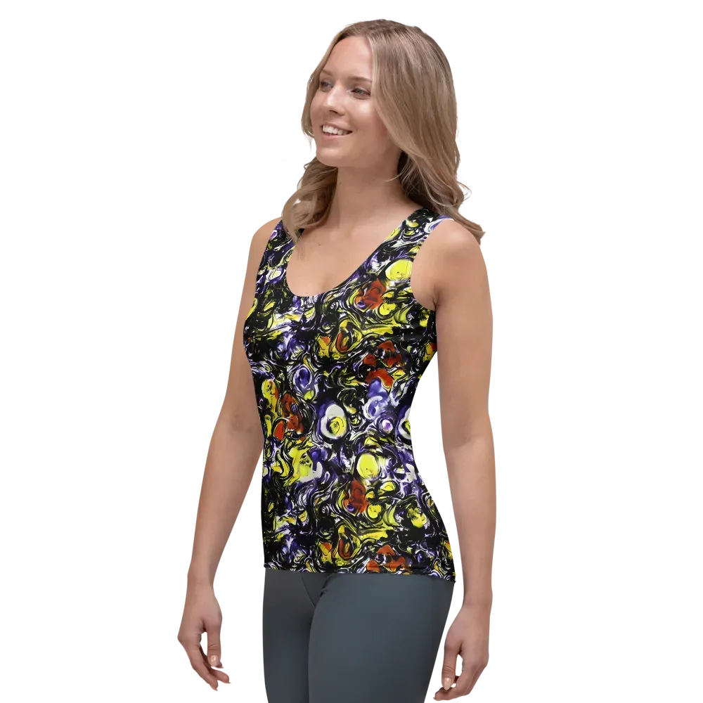 Citron Tempest on Women's Tank Top — Left Front