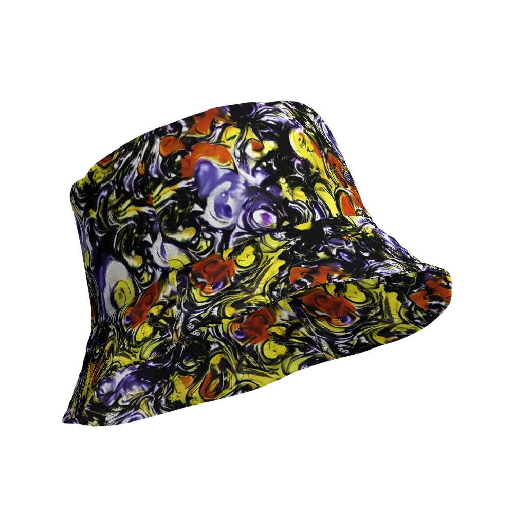 Citron Tempest on Reversible Bucket Hat — Product details Outside