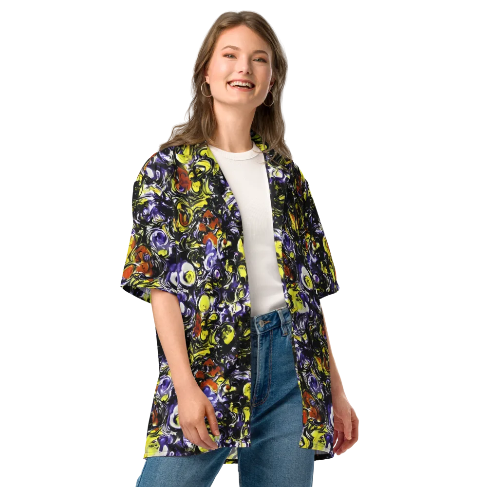 Citron Tempest on Button Shirt — Front
