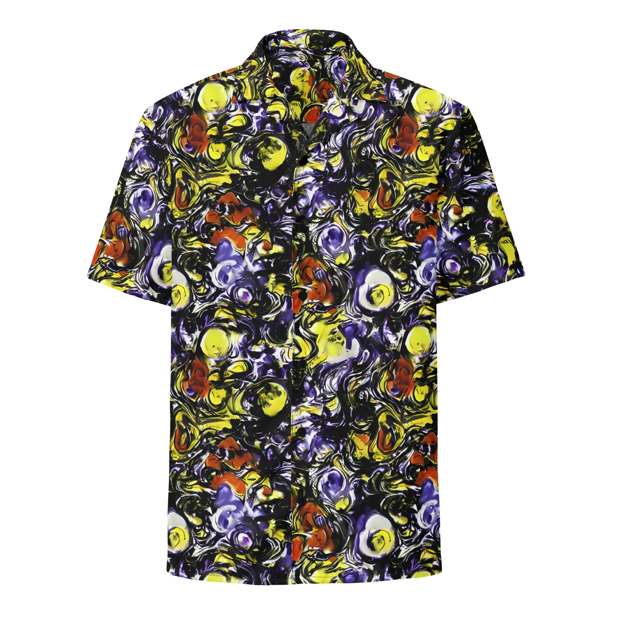 Citron Tempest on Button Shirt — Front
