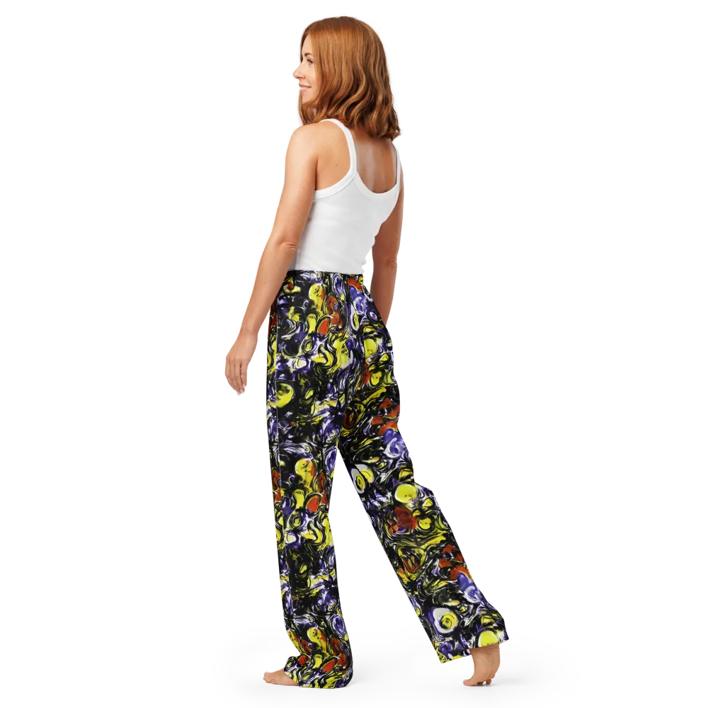 Citron Tempest on Women's Pajama Pants — Back