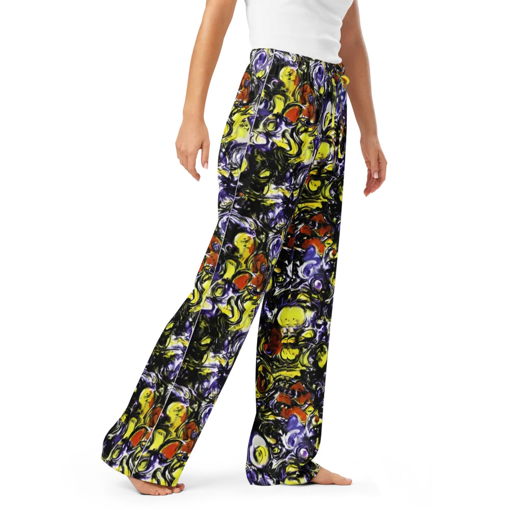 Citron Tempest on Women's Pajama Pants — Right Front