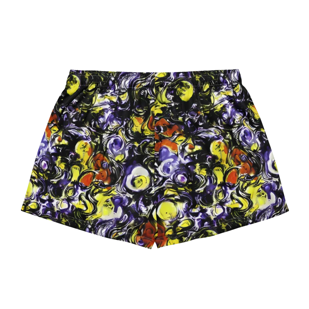 Citron Tempest on Women's Pajama Shorts — Back