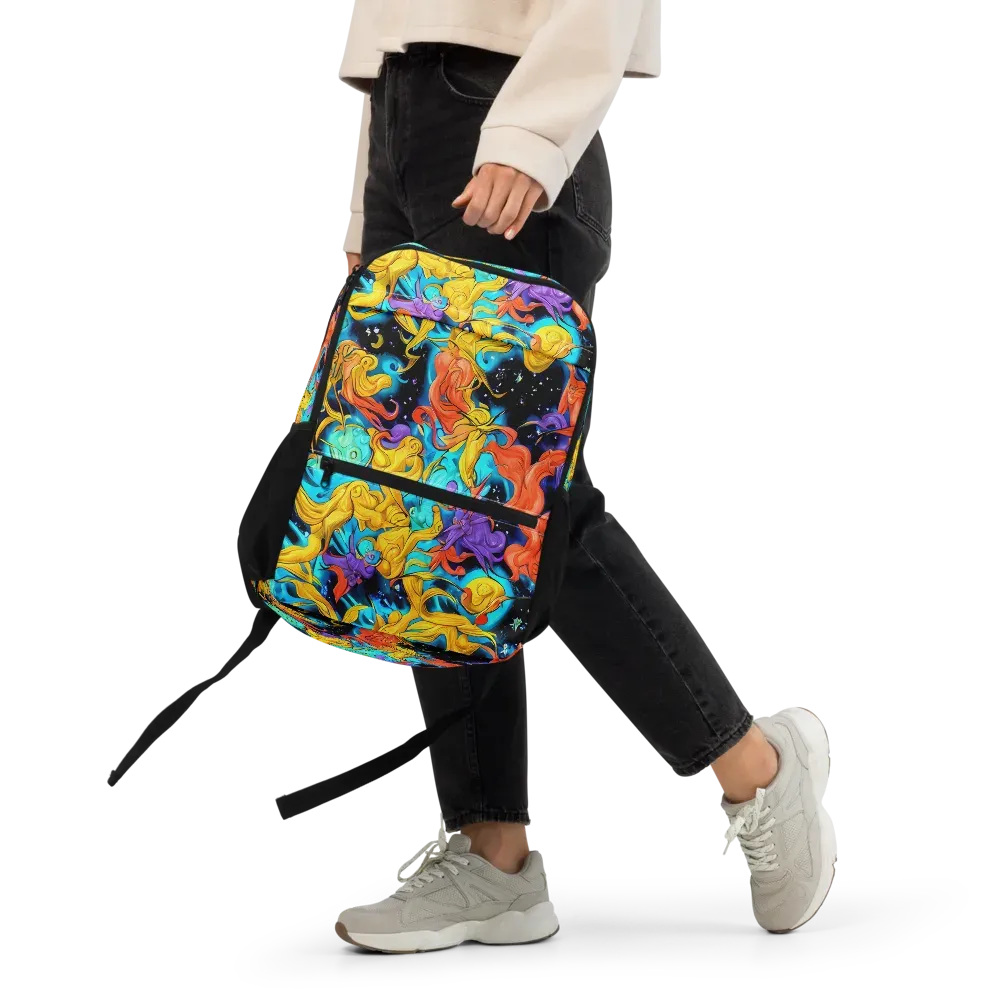 Tidal Dreams on Utility Backpack — Front
