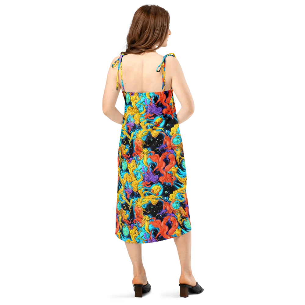 Tidal Dreams on Slip Dress — Back
