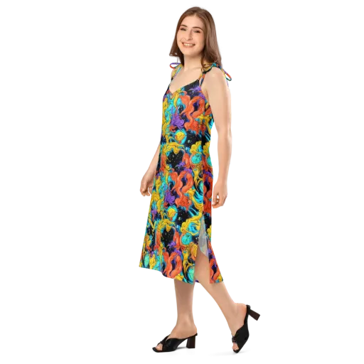 Tidal Dreams on a Slip Dress