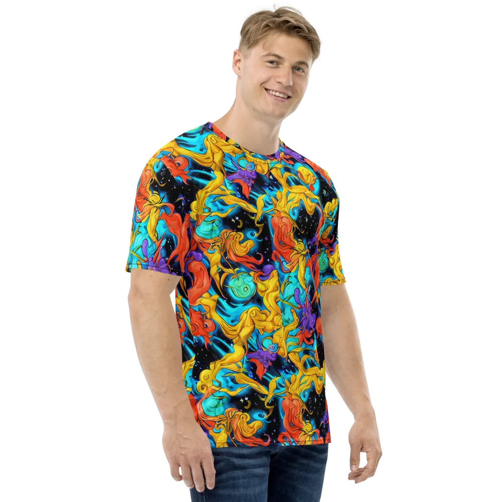 Tidal Dreams on Men's Crew Neck T-Shirt — Right
