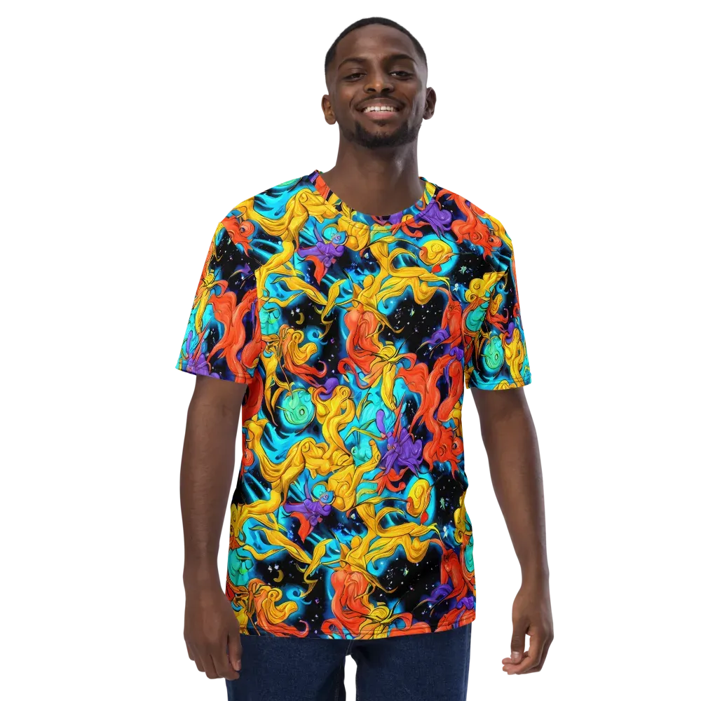 Tidal Dreams on Men's Crew Neck T-Shirt — Front