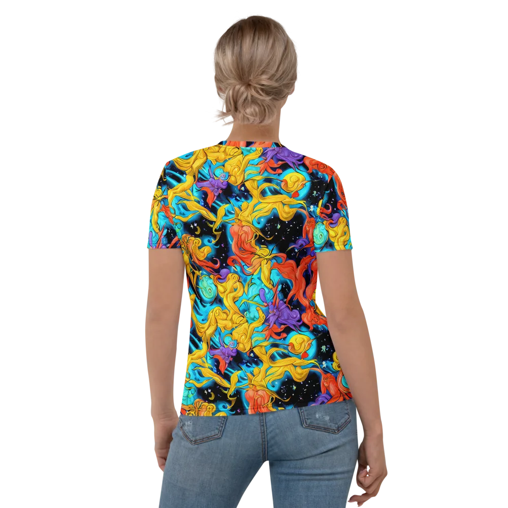 Tidal Dreams on Women's Crew Neck T-Shirt — Back