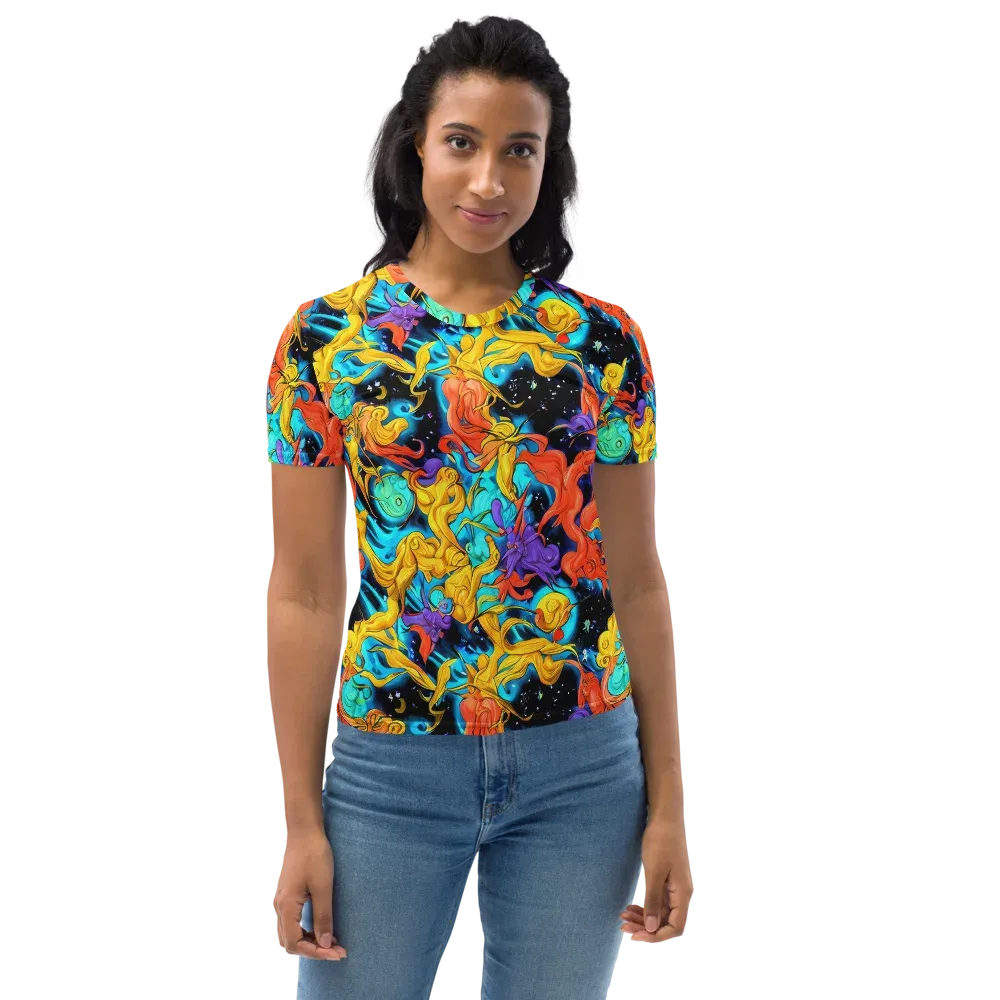 Tidal Dreams on Women's Crew Neck T-Shirt — Front