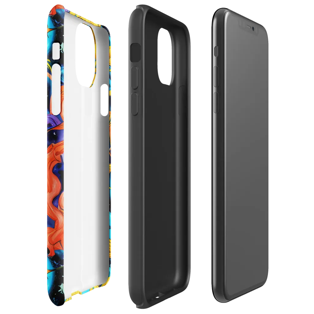 Tidal Dreams on Tough Case for iPhone® — Right