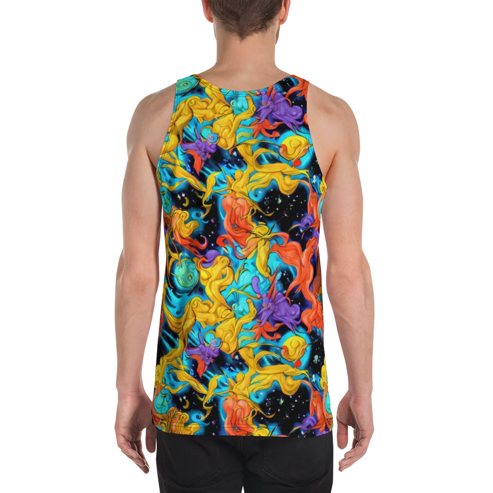 Tidal Dreams on Men's Tank Top — Back