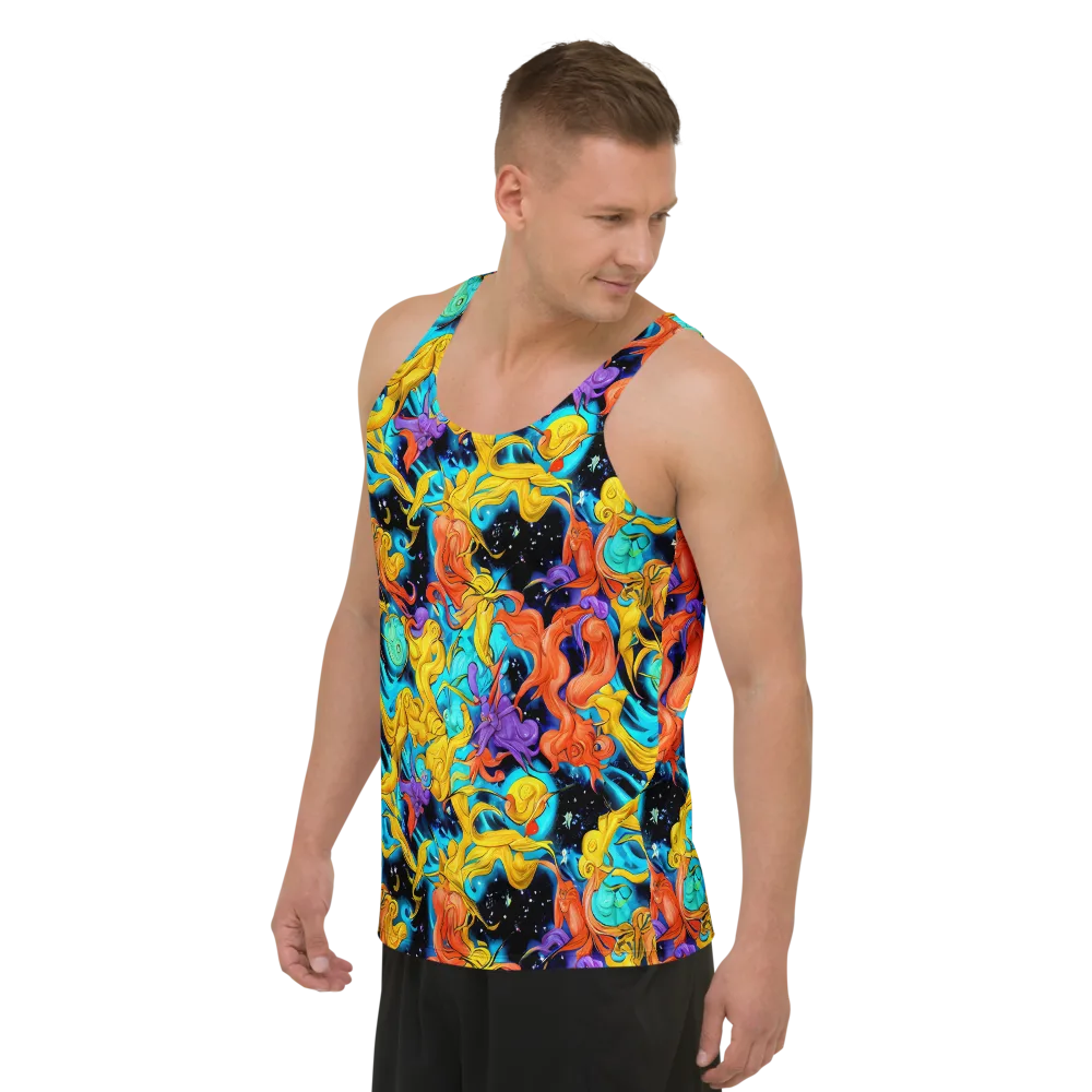 Tidal Dreams on Men's Tank Top — Left Front