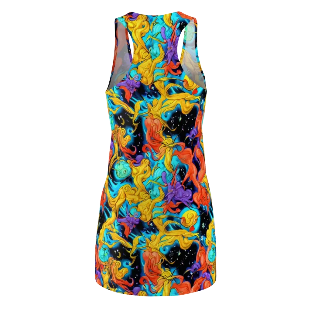 Tidal Dreams on Racerback Dress — Back