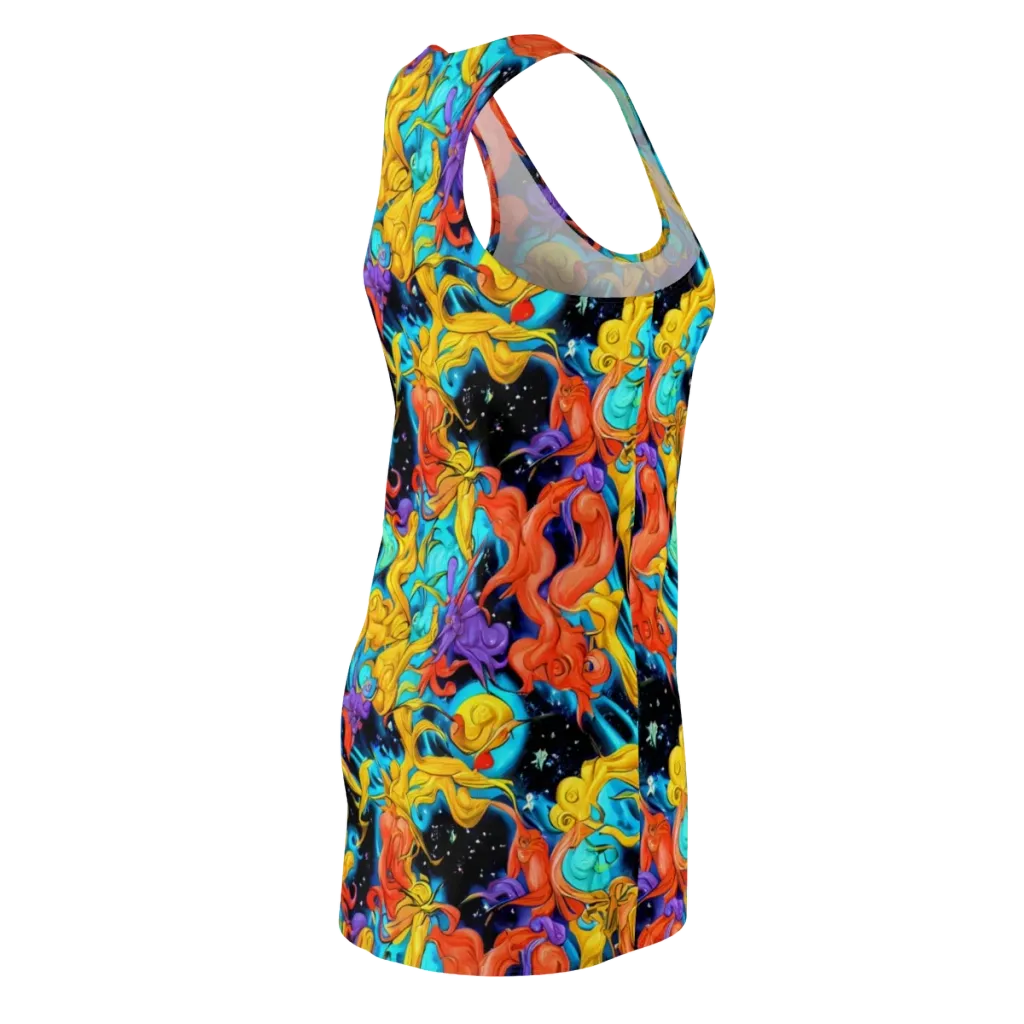Tidal Dreams on Racerback Dress — Back Side