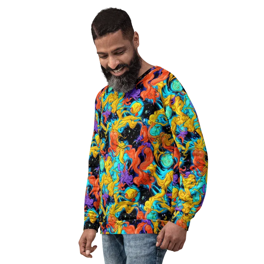 Tidal Dreams on Sweatshirt — Left Front