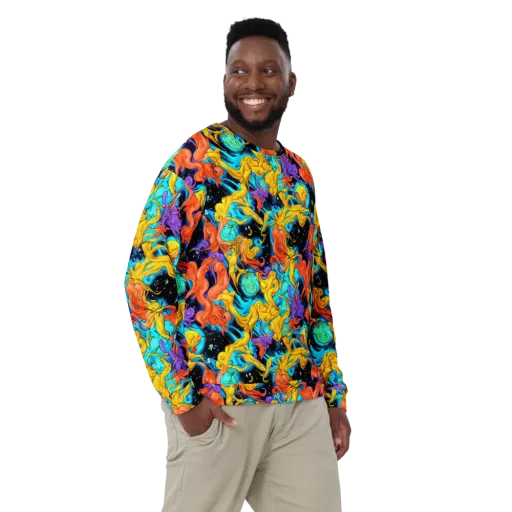 Tidal Dreams on a Sweatshirt